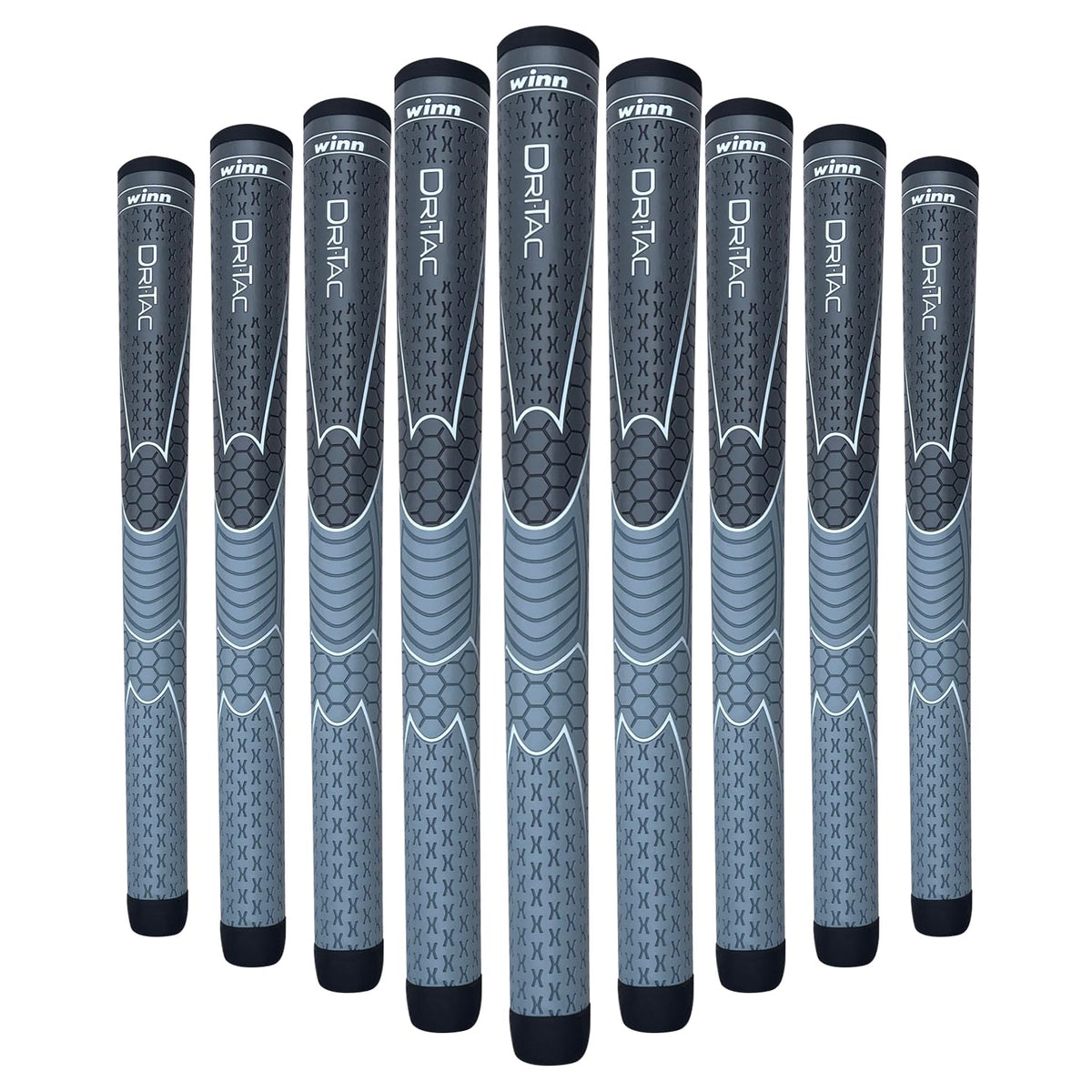 Titanun WINN Dri-Tac Oversize grip packaging front view for secure handling