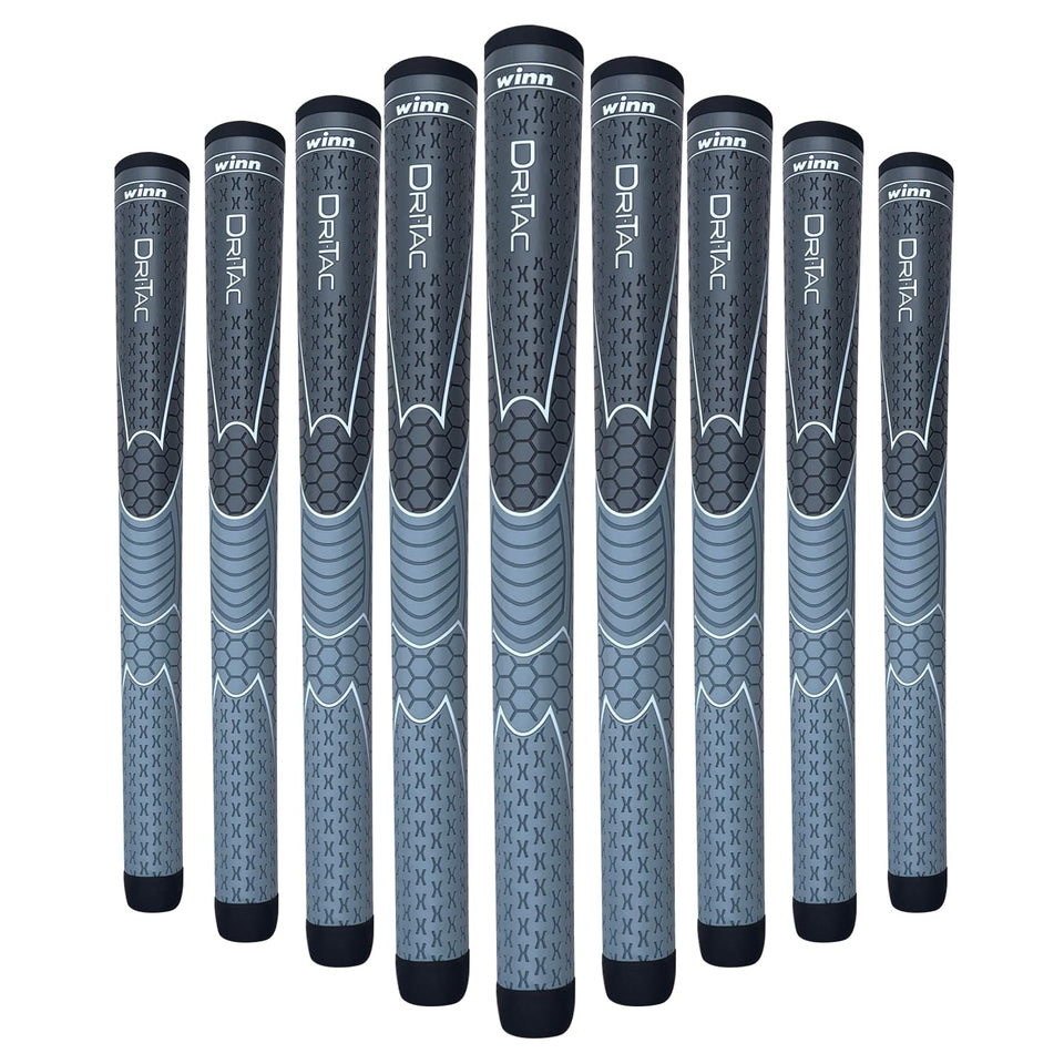 Titanun WINN Dri-Tac Oversize grip packaging front view for secure handling