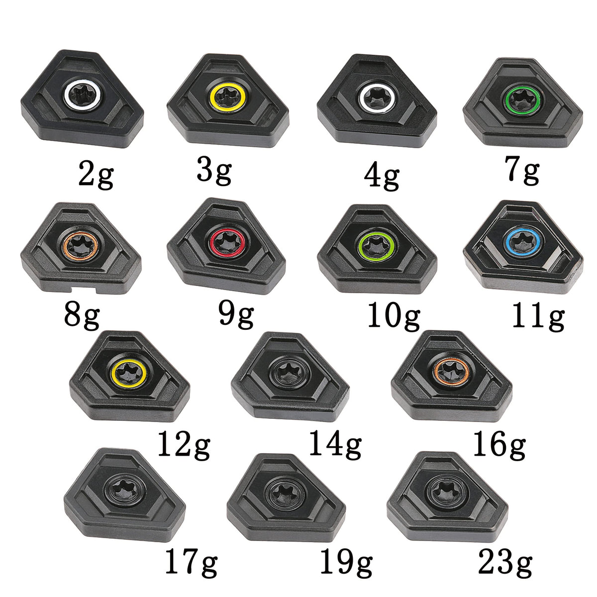 Titleist 915 driver compatibility with 16g weight supports custom tuning options.