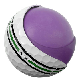 Titleist AVX 346-dimple design illustrating piercing flight.