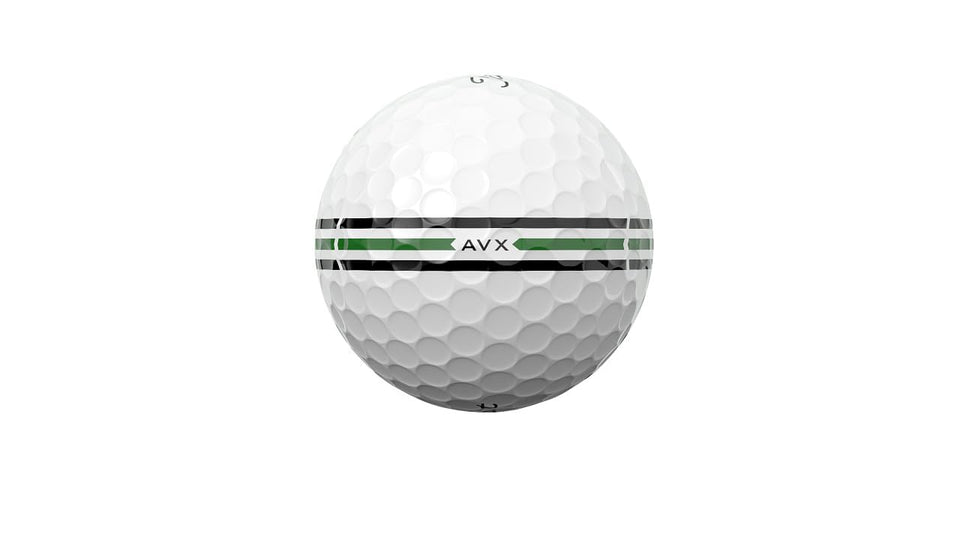 Titleist AVX 360 wrap close-up showing alignment for consistent shots.