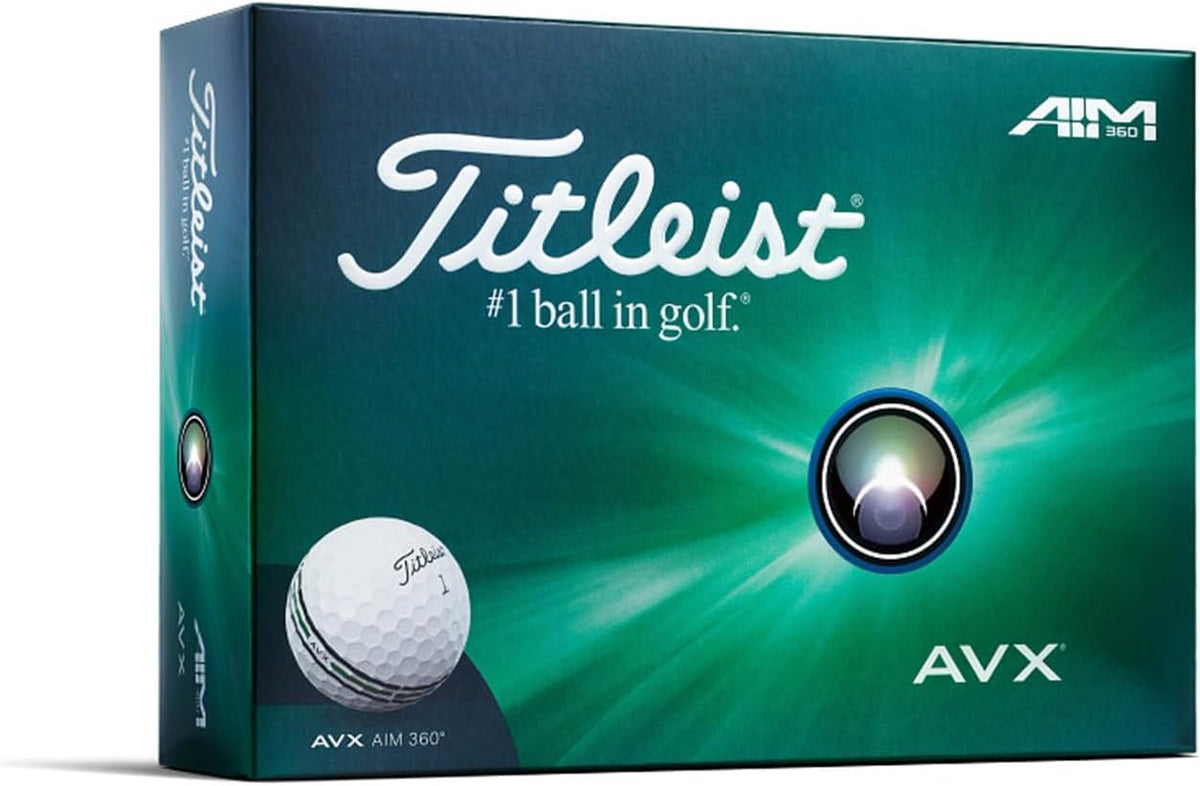 Titleist AVX high-gradient core highlighting soft feel.