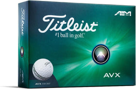 Titleist AVX high-gradient core highlighting soft feel.