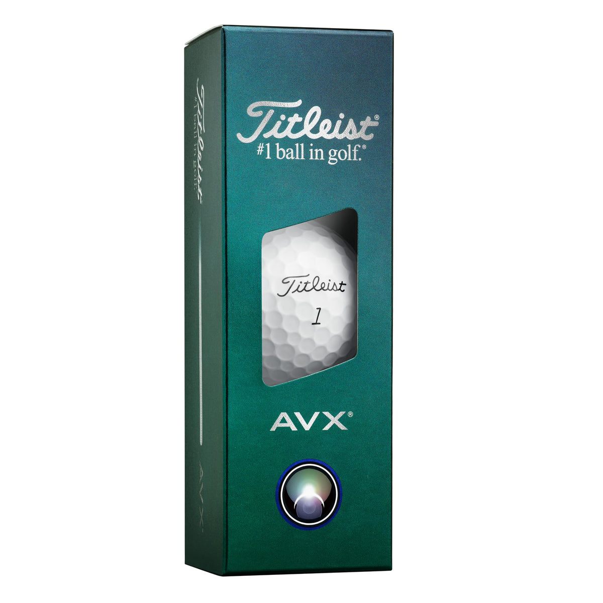 Titleist AVX soft urethane cover delivering greenside spin and soft feel