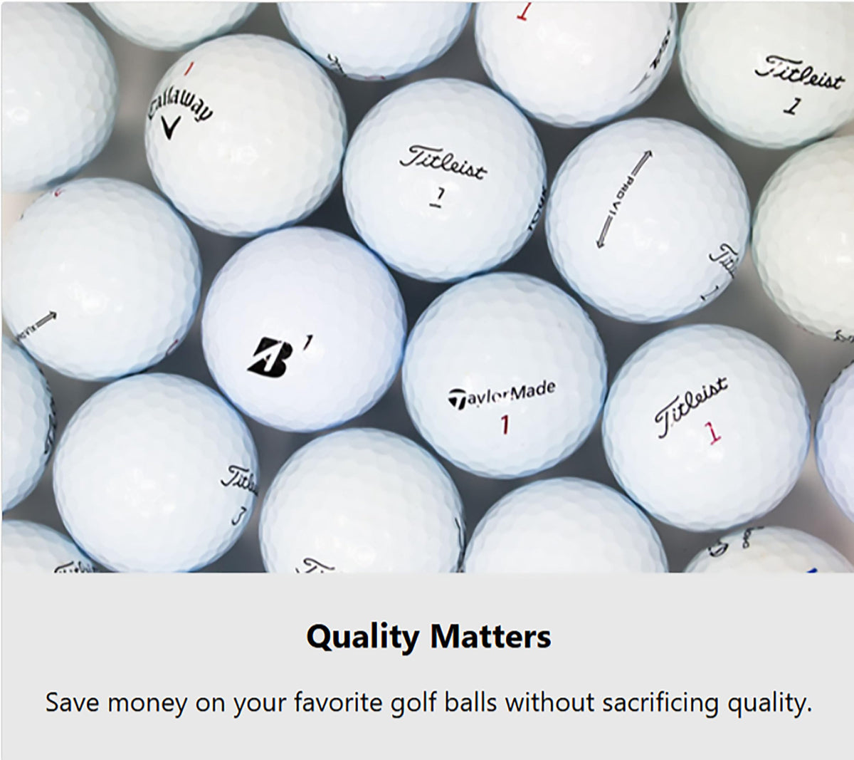 Titleist DT TruSoft white ball with high visibility on course