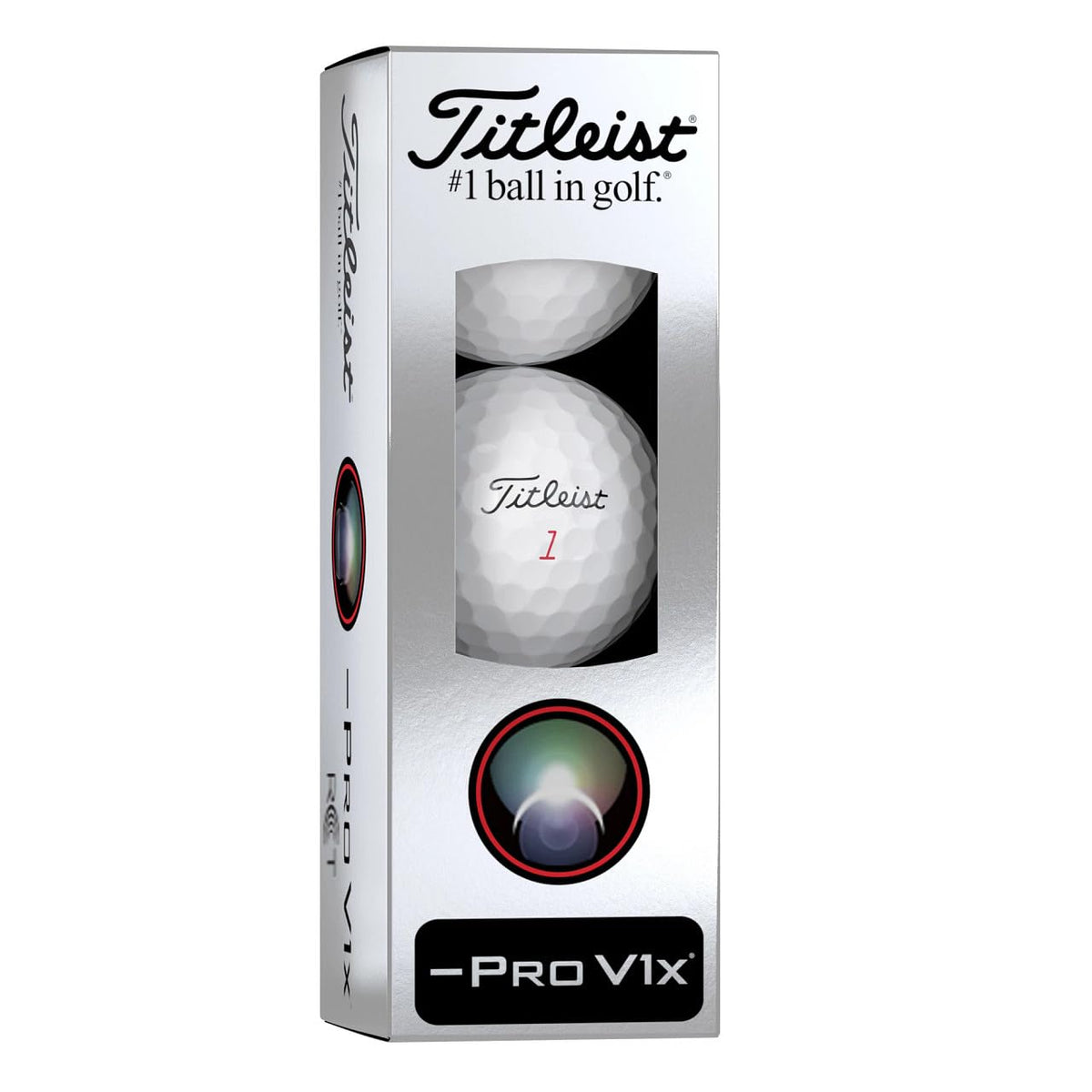 Titleist Left Dash RCT ball on green illustrating precision and tour feel.