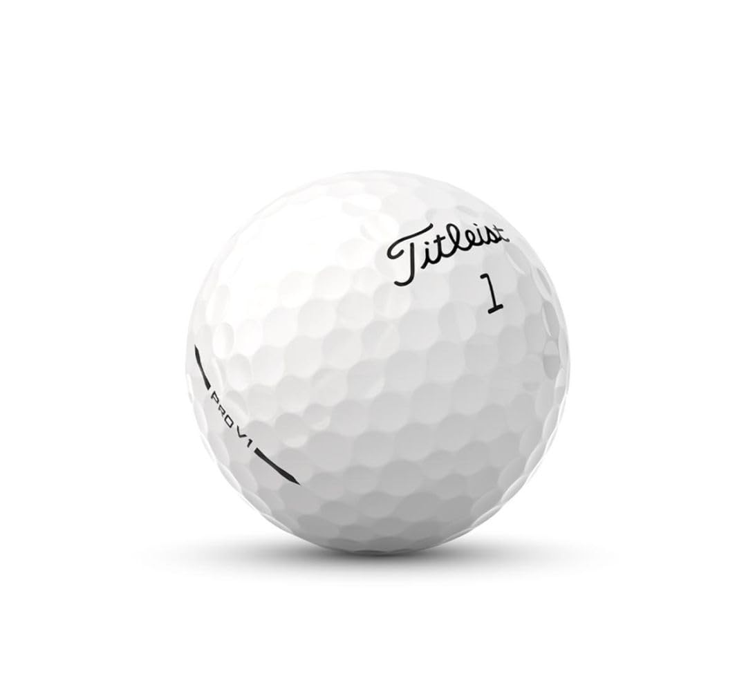 Titleist Pro V1 2025 greenside spin for precise control and soft landings.