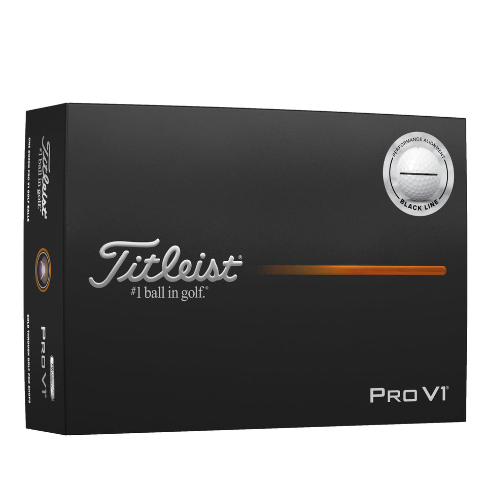 Titleist Pro V1 AIM Performance with 105-degree alignment marking improves aim and consistency on the greens