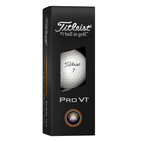Titleist Pro V1 High #'s fast-gradient core boosts ball speed and distance.