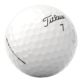 Titleist Pro V1 High #'s flatter trajectory aids control and shot shaping.