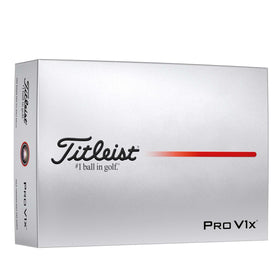 Titleist Pro V1x in flight showing long-distance potential