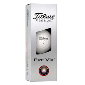Titleist Pro V1x high-flight trajectory design close-up