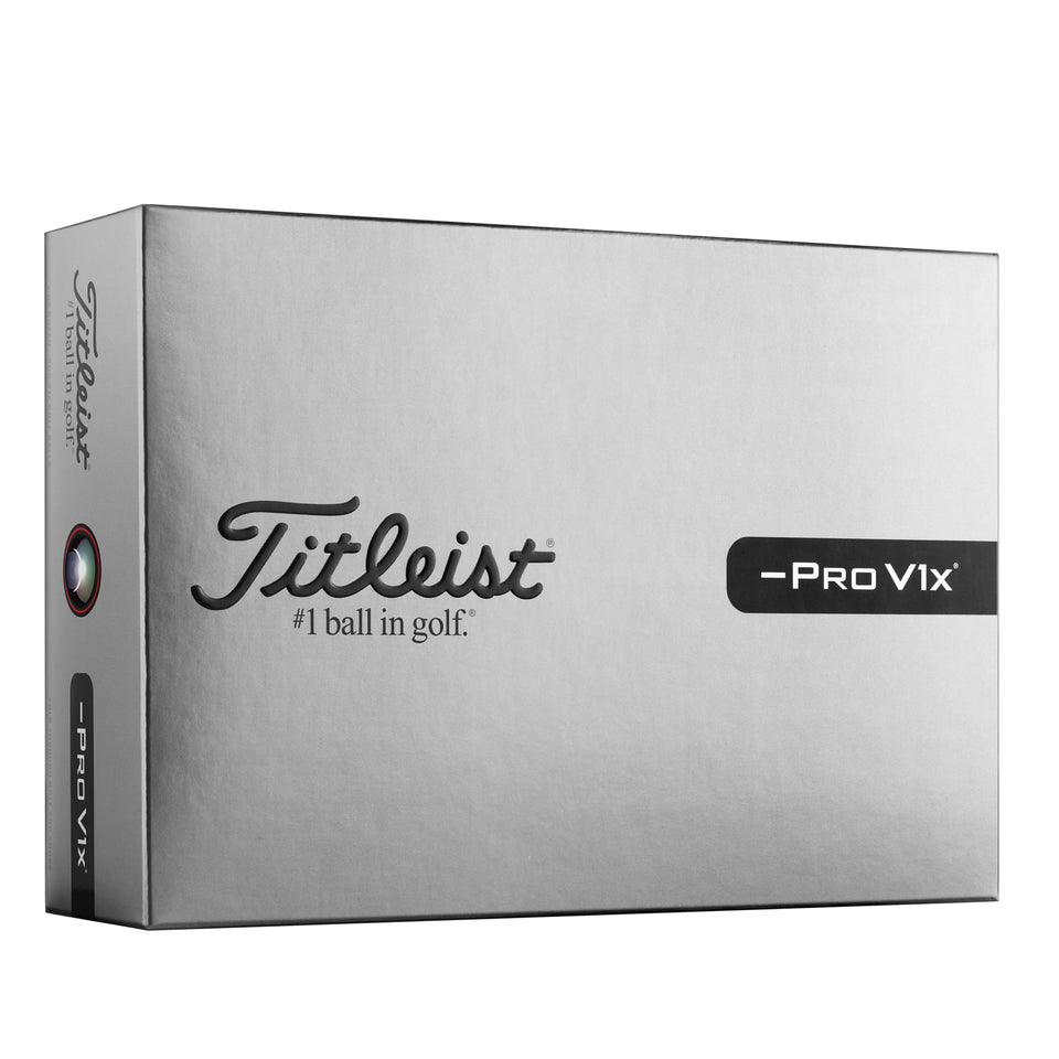 Titleist Pro V1x Left Dash in flight showing distance and consistent trajectory
