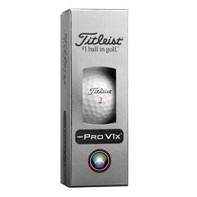 Titleist Pro V1x Left Dash with lower spin for straighter shots and control