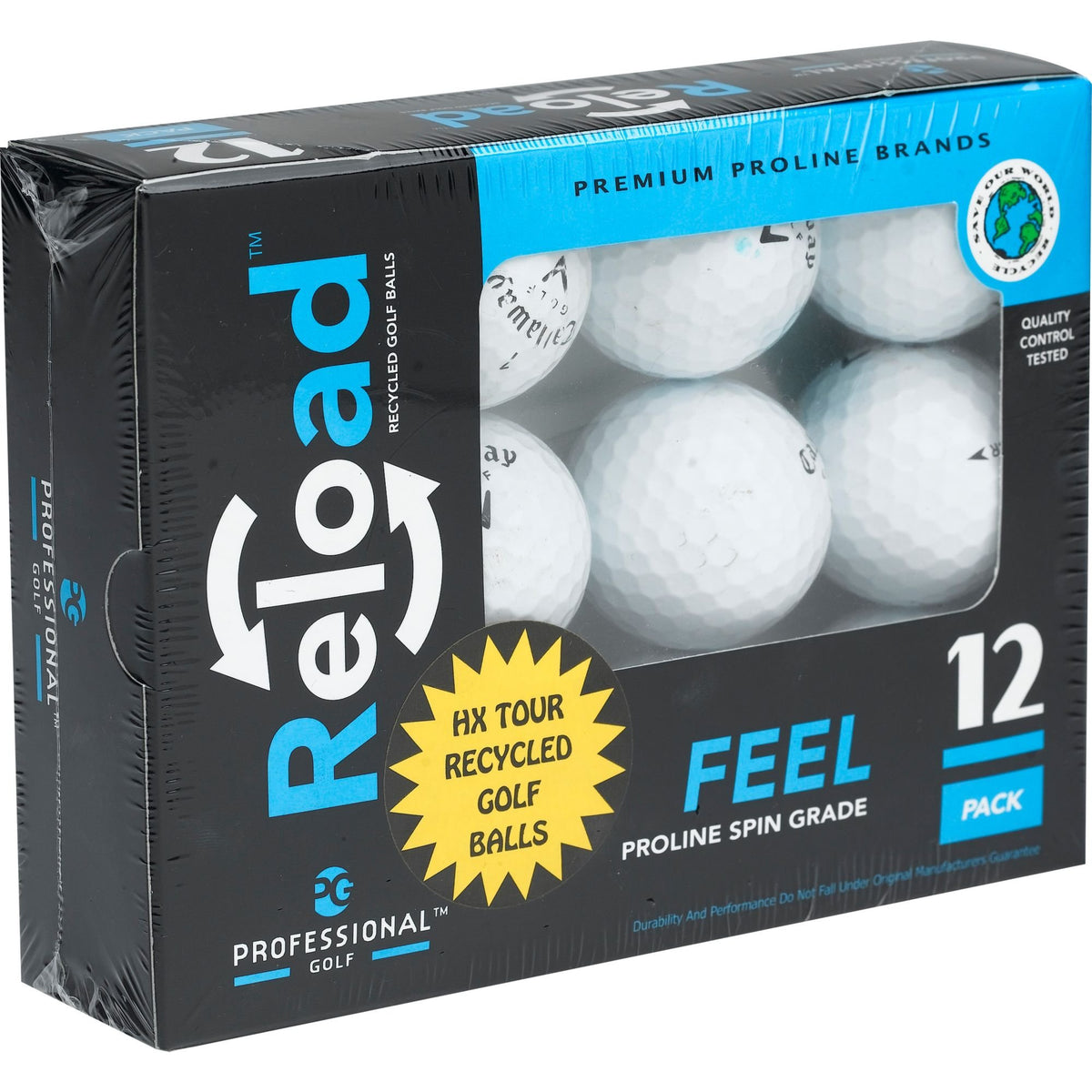 Titleist ProV1 392/50 golf balls for long, straight distance with soft feel around greens.