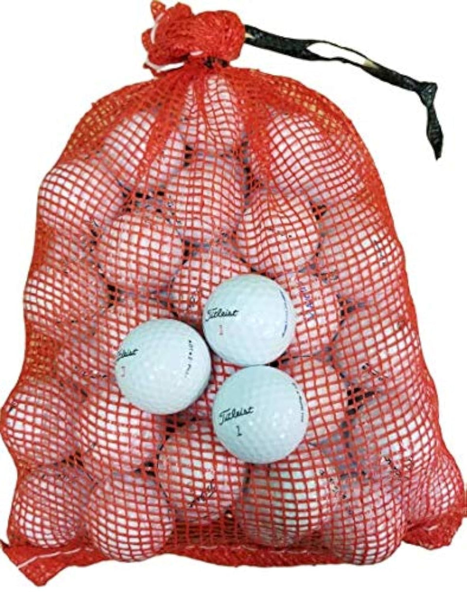 Titleist recycled golf balls in a 48-pack ready for practice and play