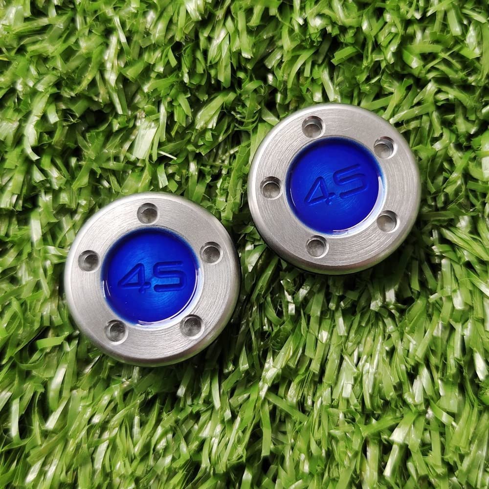 Titleist Scotty Cameron 45g weight, blue number, two-piece set for tuned feel.