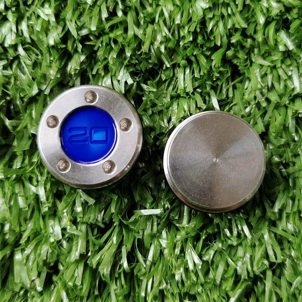 Titleist Scotty Cameron blue 20g weight includes 2 pieces for quick setup.