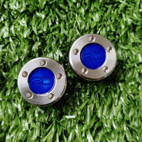Titleist Scotty Cameron blue 20g weight with O-rings protects cavity against moisture.
