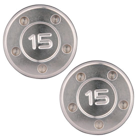 Titleist Scotty Cameron Studio 2x15g weight, silver, for Studio series customization.