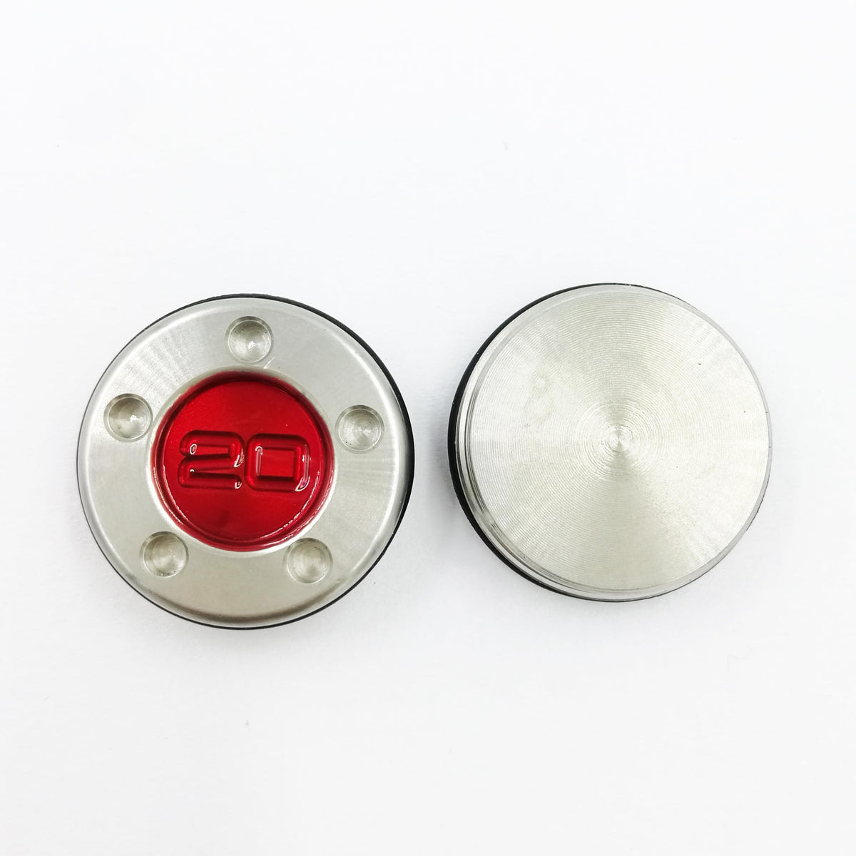 Titleist Scotty Cameron weights with O-ring seal for moisture protection.