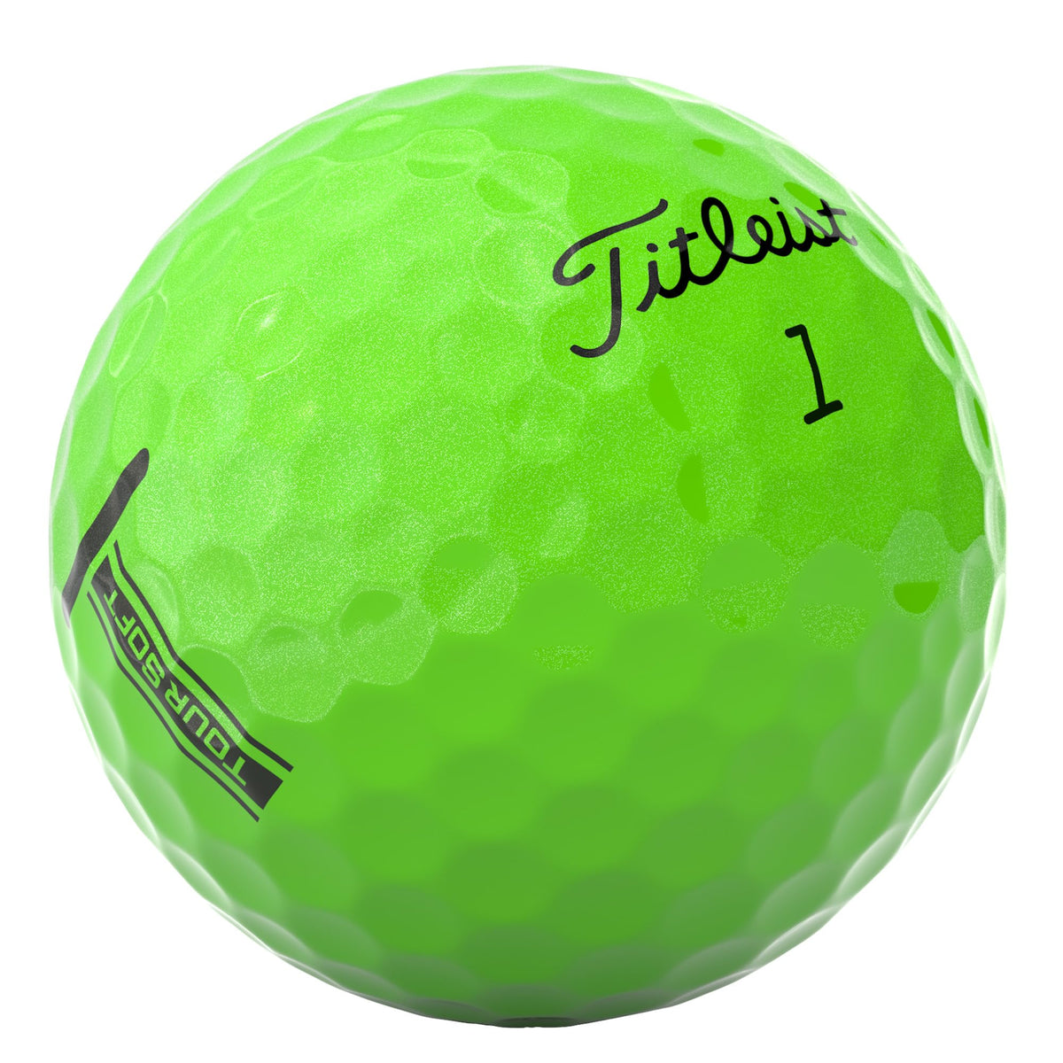 Titleist Tour Soft 346-dimple design showing aerodynamic stability and flight