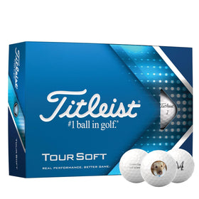 PrideSports Titleist Tour Soft box of 12 with custom imprint for events
