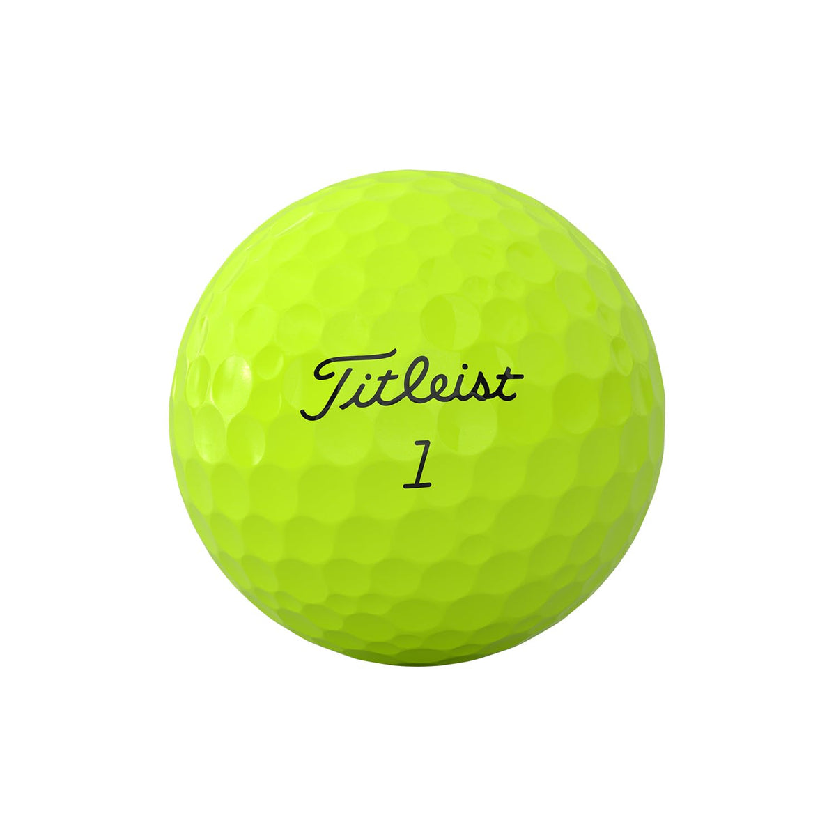 Titleist Tour Soft Yellow ball in play illustrating soft feel on approach shots.