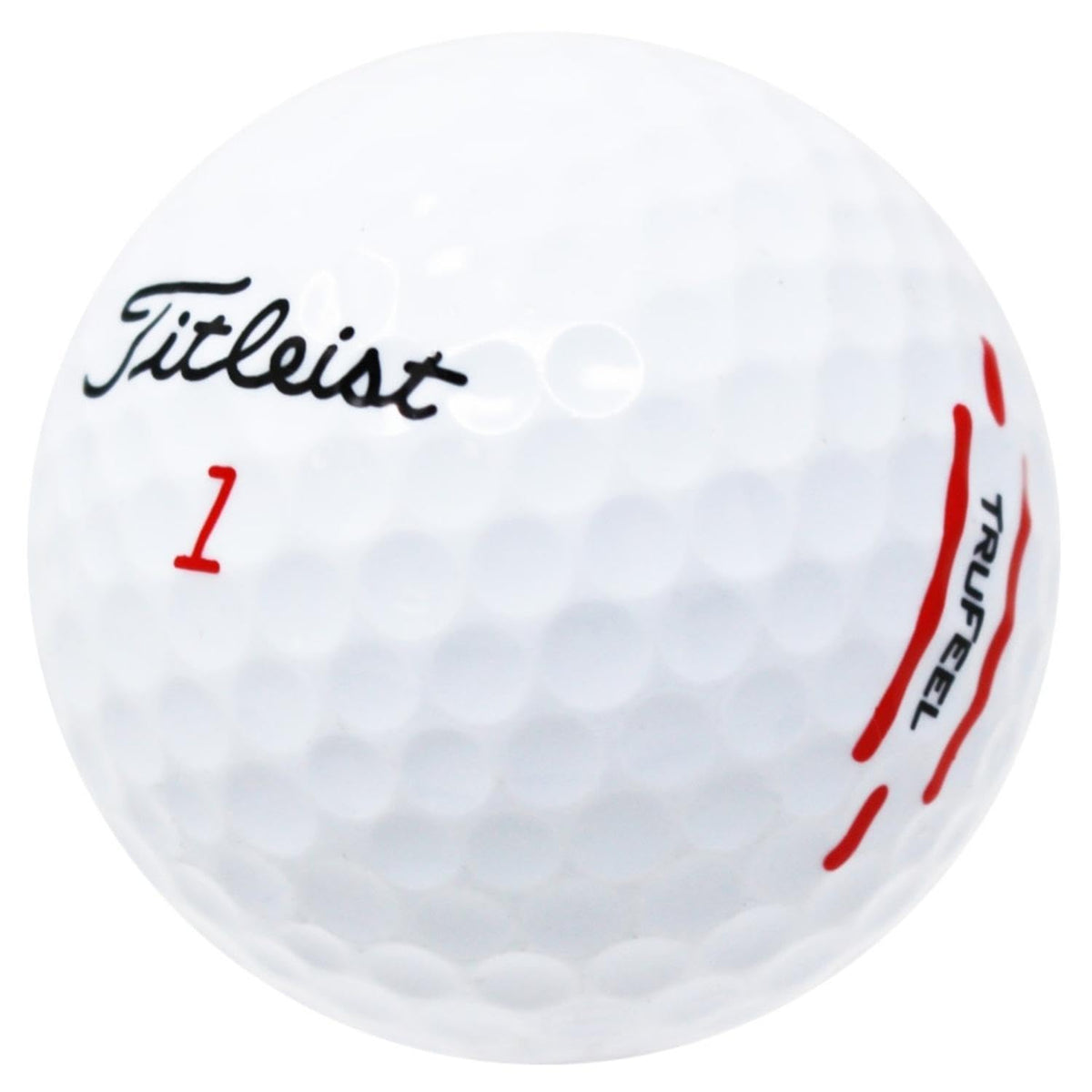 Titleist TruFeel soft feel balls offering precise touch and control on the course.