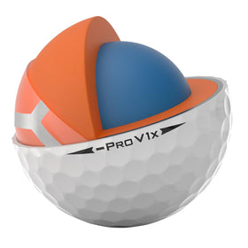 Titleist urethane elastomer cover close-up for enhanced control and feel.