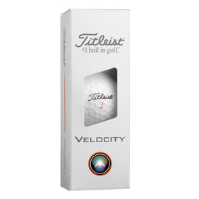 Titleist Velocity ball close-up of LSX core for high speed and distance