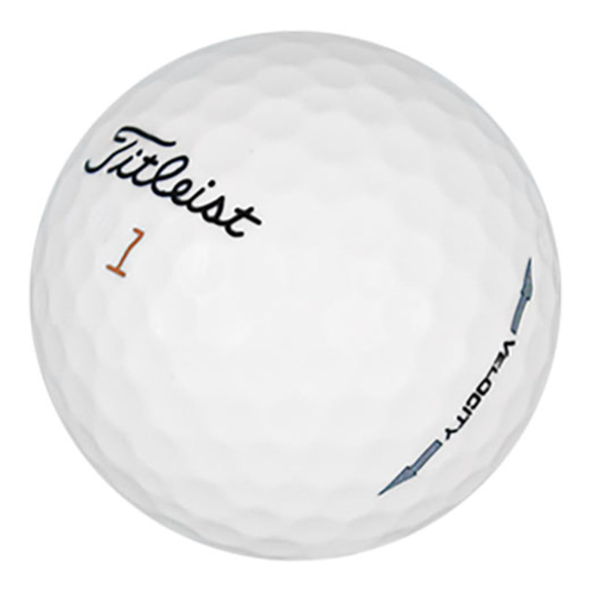 Titleist Velocity packaging showing a 24-ball set for distance practice.