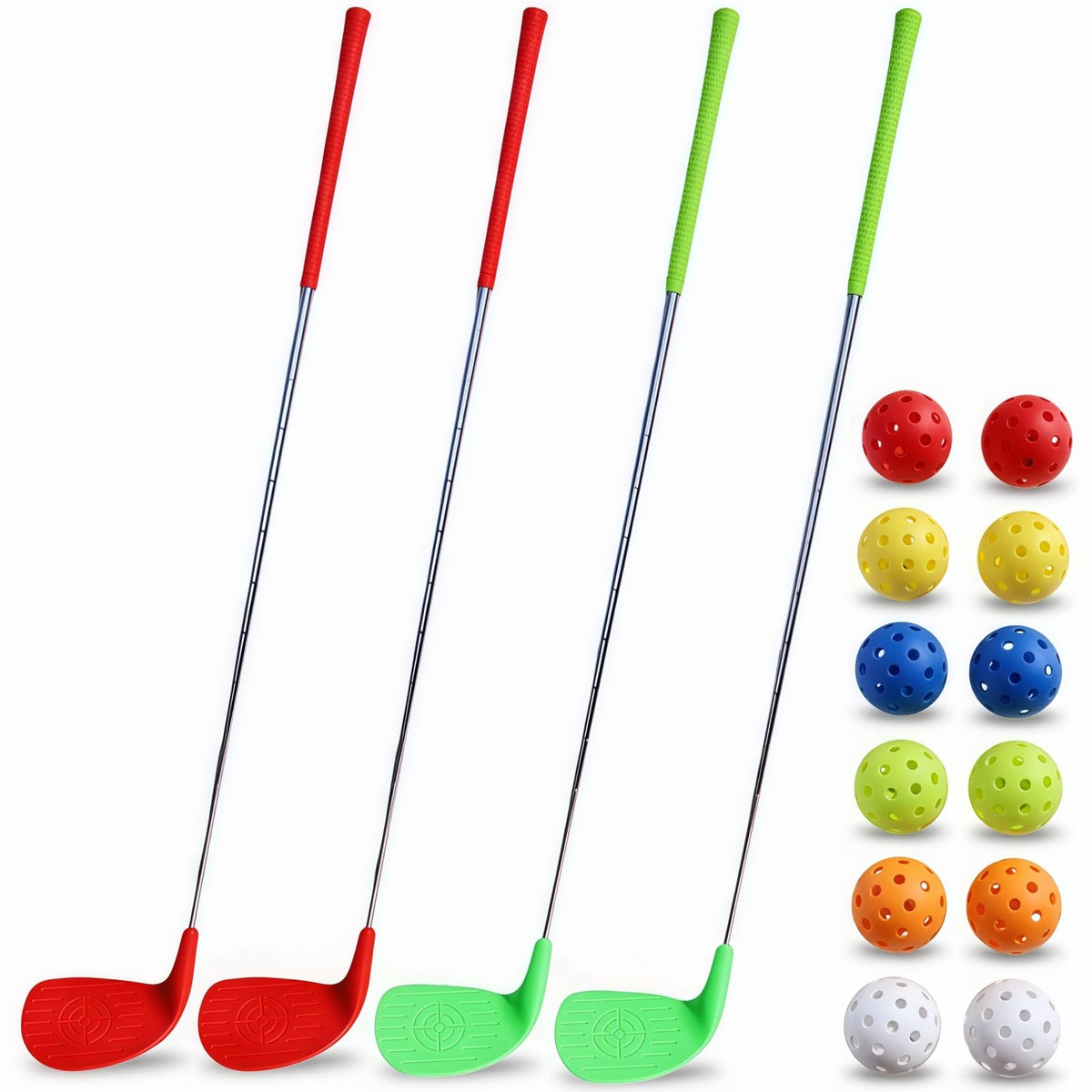 Tivana Flats backyard golf club set with 36in length for right-handed play