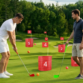 Tivana Flats packaging shown as gift-ready for golf lovers