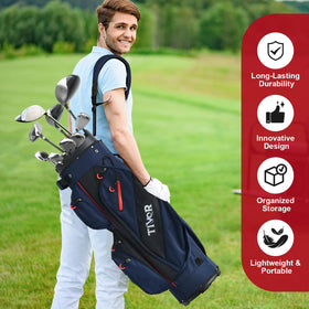 TIVOR lightweight 8 lb cart bag for easy carry