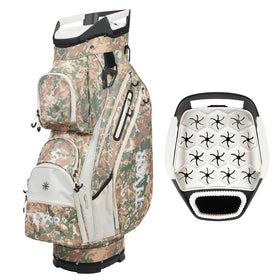 TIVOR camouflage 15-way full-length dividers keep clubs organized and protected during rounds