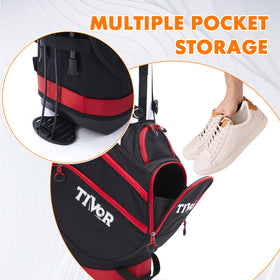 3D breathable hip pad on Tivor bag enhances walking comfort