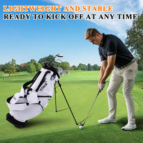 Tivor Golf Stand Bag on-course use supports efficient, relaxed rounds.