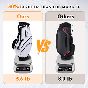 Tivor Golf Stand Bag phone mount keeps your device handy on the course.