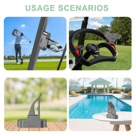 Compact outdoor cigar accessory for golf and travel