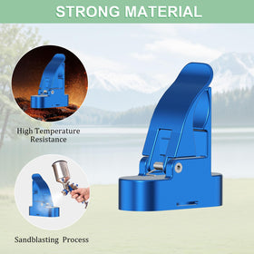 Compact, lightweight Tivora holder designed for on-the-go use.