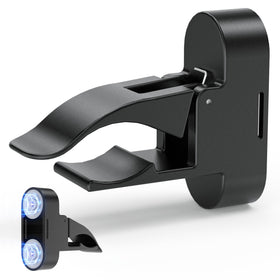 Tivora magnetic holder front view showing dual magnets for secure mounting