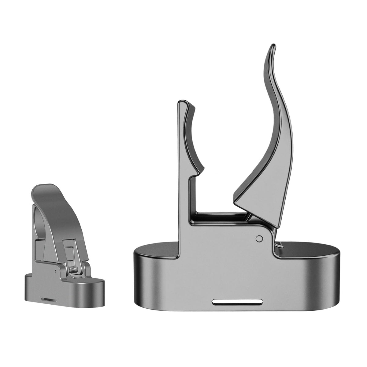 Tivora silver magnetic golf cart holder secures cigars
