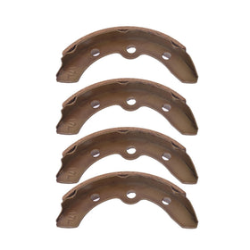 TJHSM 17L brake shoes replacement for DS G&E carts, packaging visible.