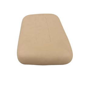 TJHSM Buff Leather seat back, installed on a Club Car DS, upgrade your ride.