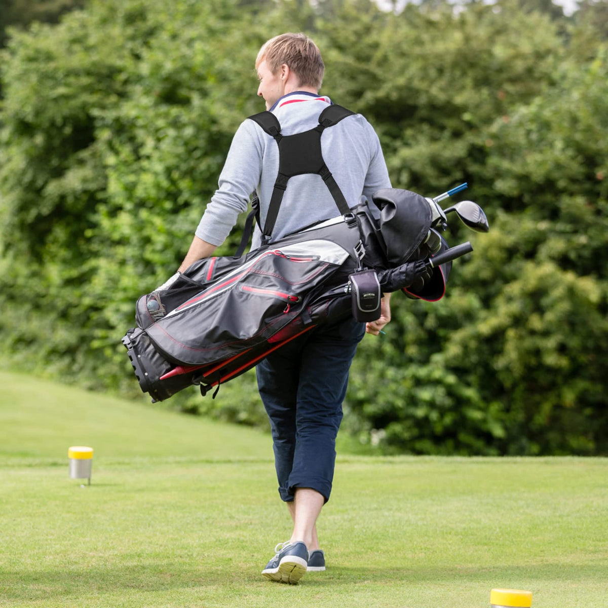 Tkocisa universal padded shoulder strap offering comfort during long rounds and heavy gear.