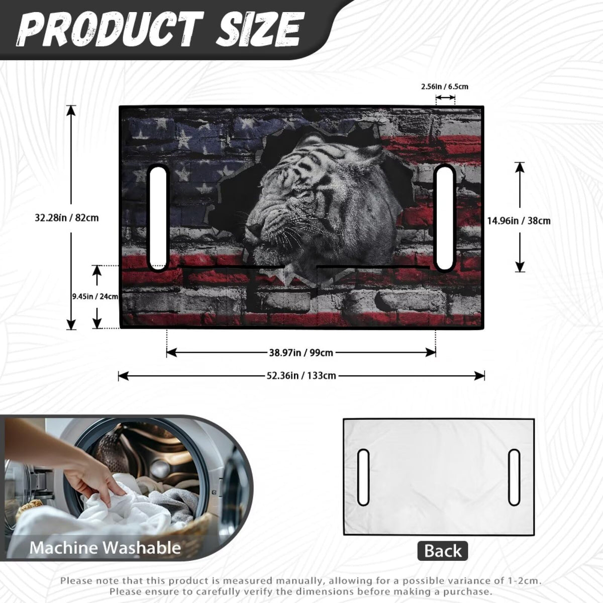 TOADDMOS 52.36-inch by 32.28-inch seat cover for near-custom look