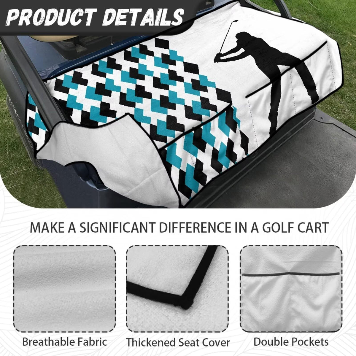 TOADDMOS all-season cover blocks sun and keeps seats comfortable