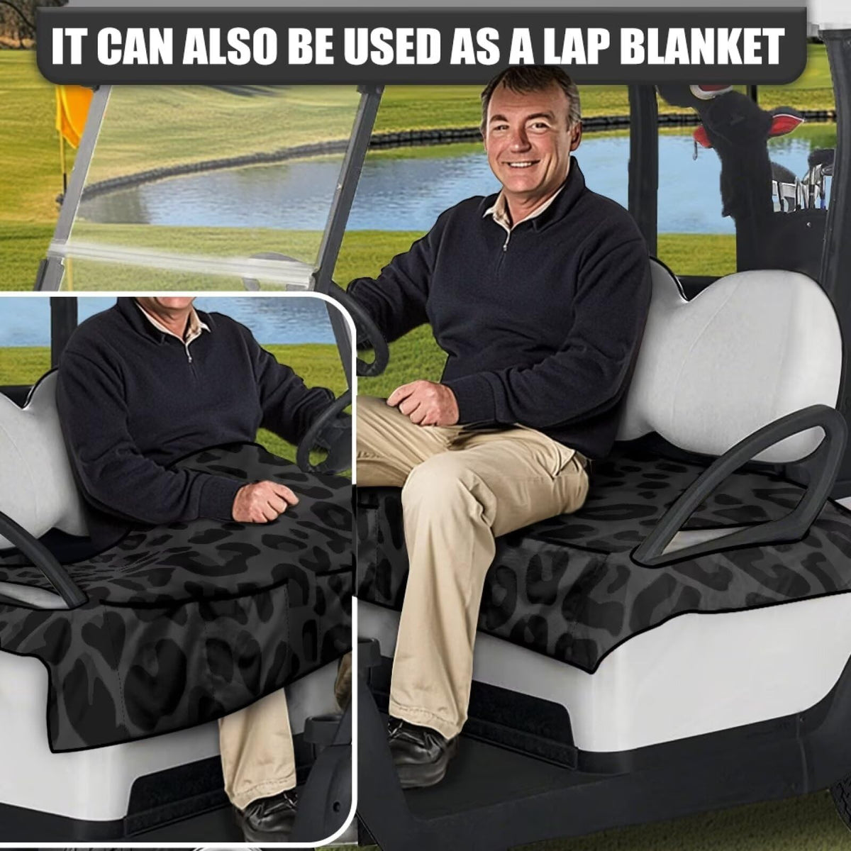 TOADDMOS anti-slip bottom keeps cushion secure on bumpy rides.