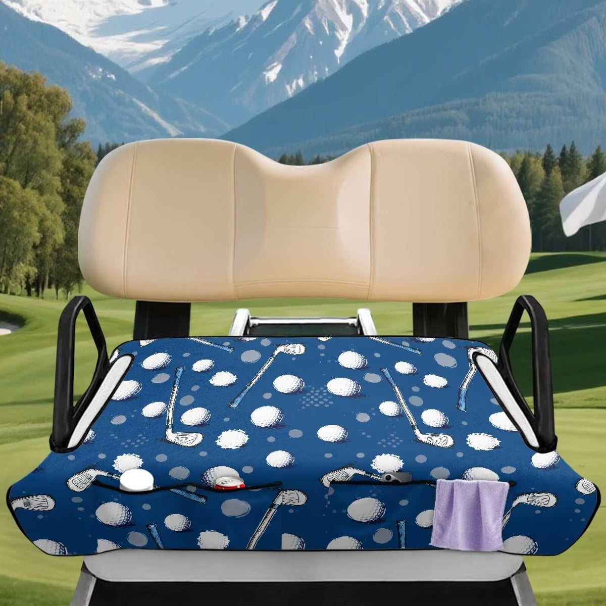 TOADDMOS anti-slip bottom keeps the cushion secure on bumpy rides.